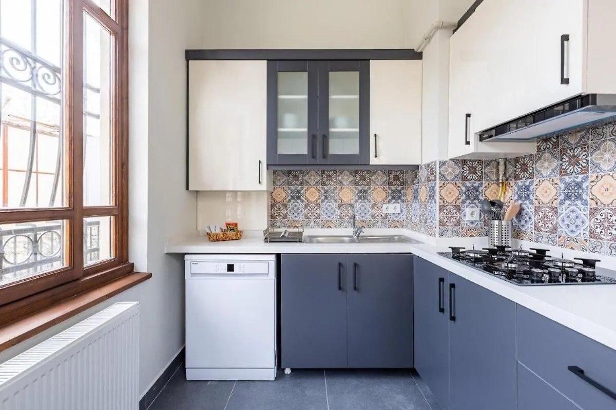 Bright Beautiful New Galata Port Balcony Gem! #260 Apartment Istanbul 0*,