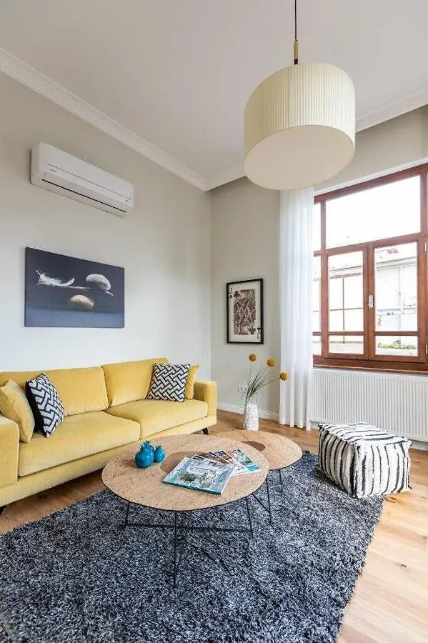 Bright Beautiful New Galata Port Balcony Gem! #260 Apartment Istanbul